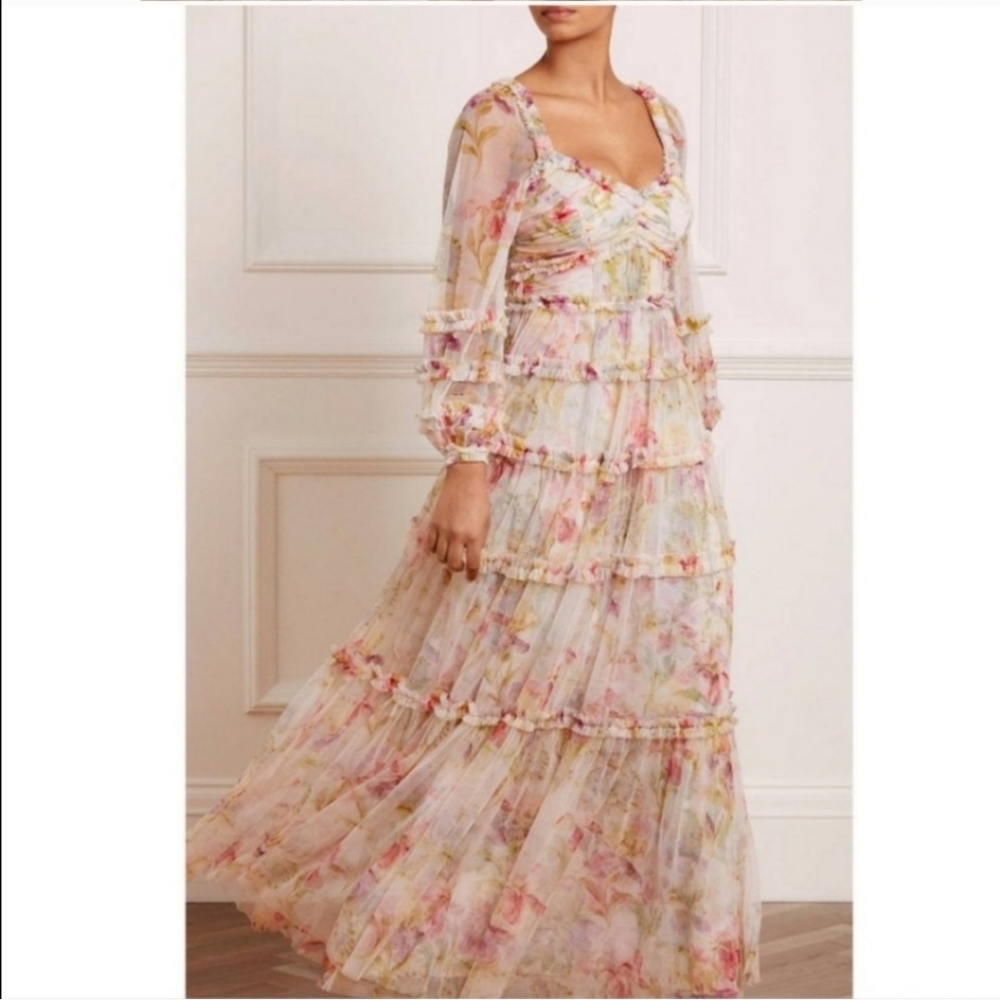 Needle & Thread Iris Bloom Gown